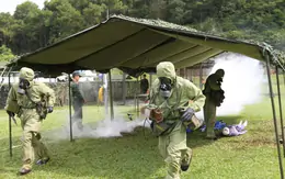 Sát hạch năng lực ứng phó sự cố, thảm họa của các đơn vị Quân đội