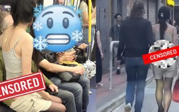 Vô tư "động chạm" trên tàu điện, ý thức công cộng ở đâu cặp đôi ơi?