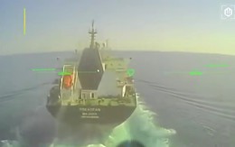 Một tàu không rõ danh tính dài 141m bị chìm gần cảng Novorossiysk của Nga