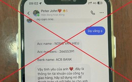 Người phụ nữ SN 1985 tới NH Agribank chuyển 5.000.000 đồng cho STK ACB Bank của NONG VAN HEU, nhân viên lập tức báo công an để dừng giao dịch