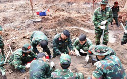Tìm thấy thêm 10 bộ hài cốt liệt sĩ tại Công viên Lê Thị Riêng