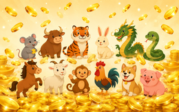 Xếp hạng tài vận 12 con giáp tháng 7 âm lịch: Top 3 tiền bạc đi lên rõ rệt, tuổi cuối bảng càng liều càng dễ hao tài