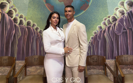 Ảnh cưới nét căng bên trong hôn lễ của vợ chồng Ronaldo chính thức được hé lộ