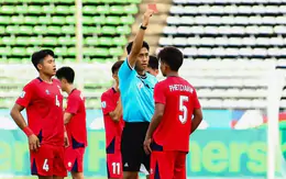 Hy hữu ở ASEAN Cup 2026: Cầu thủ Lào đá 2 trận nhận 2 thẻ đỏ