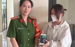 Công an kiểm tra giao dịch chuyển tiền đến tài khoản nữ sinh 2007, nội dung "Cty quang huy tthd 5962"