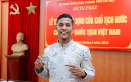 Nguyễn Adou Leygley Minh nhận quốc tịch, chính thức thành công dân Việt Nam