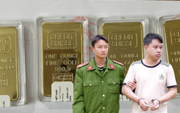 Bắt khẩn cấp Phạm Anh Tiến SN 1992 liên quan 13 lượng vàng giả dán chữ 'Kho bạc Nhà nước'