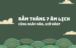 Cúng rằm tháng 7 năm 2026 vào giờ nào tốt nhất?