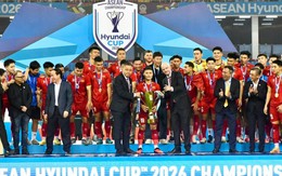 Danh sách các khoản tiền thưởng cho đội tuyển Việt Nam sau chức vô địch: Mỗi cầu thủ được thưởng riêng 40 triệu đồng