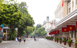 Phố phường Hà Nội, TP.HCM đỏ thắm sắc cờ dịp Quốc khánh 2/9