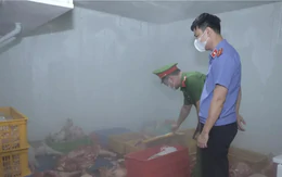Hưng Yên: Phát hiện gần 1 tấn thịt lợn nhiễm dịch tả lợn châu Phi tại cơ sở sơ chế