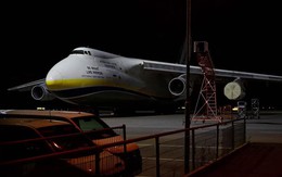 An-124 Ruslan của Ukraine chất đầy đạn dược từ Pháp thoát nạn trong gang tấc