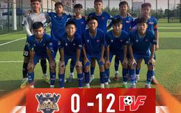 Tấn công như vũ bão, đội bóng Việt Nam thắng 12-0 trước đối thủ Trung Quốc