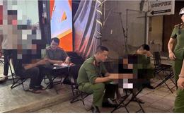 Công an đồng loạt kiểm tra 134 người ở 8 quán quán cà phê lúc rạng sáng