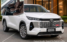 Toyota Innova Cross lộ thêm ảnh nội thất: Ghế như bản hiện hành, táp-lô đổi tông màu, màn hình cỡ lớn