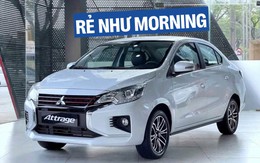 Mitsubishi Attrage bản cao xả kho giảm giá gần 70 triệu đồng, lăn bánh thậm chí áp sát Kia Morning