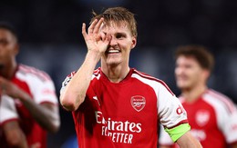 Odegaard ghi bàn, Arsenal đánh bại Napoli 1-0