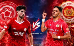 Nhận định Thể Công Viettel vs Công an Hà Nội, 19h15 ngày 10/9: Nảy lửa derby