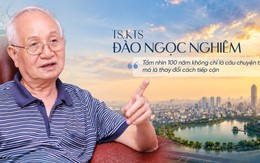 TS.KTS Đào Ngọc Nghiêm: Quy hoạch 100 năm Hà Nội,  "đánh thức" sông Hồng trở thành biểu tượng phát triển mới của Thủ đô
