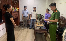 Lệnh khám xét chỗ ở và nơi làm việc, khởi tố Giám đốc Trình Thị Nguyệt SN 1973