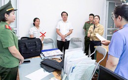 Khám xét khẩn cấp, khởi tố kế toán Nguyễn Thị Hương SN 1988