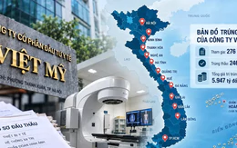 Bản đồ trúng thầu trải khắp các tỉnh, thành của Công ty Việt Mỹ