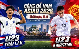 Nhận định U23 Thái Lan vs U23 Kyrgyzstan, 14h00 ngày 16/9: Soi giò ‘đội hình A’ của Voi chiến
