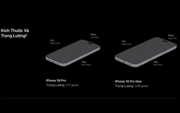 Nặng hơn, đắt hơn, vẫn cháy hàng: MXH nói gì về iPhone 18 Pro Max sau 1 tuần?