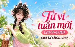 Tử vi tuần mới (28/9-4/10) của 12 chòm sao: Xếp hạng 3 chòm sao công danh hanh thông, tình duyên viên mãn nhất