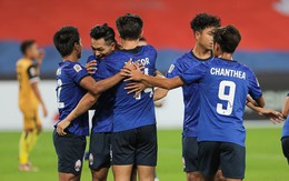 Thắng nghẹt thở phút 90+4, ĐT Campuchia rộng cửa vào chung kết FIFA ASIAN Cup