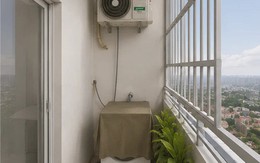 Lời khuyên cho những gia đình đang để cục nóng điều hòa ngoài ban công, lô gia