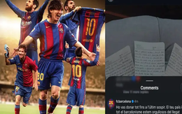 Sau tất cả, Barcelona - đội bóng Messi yêu nhất cuộc đời lại cư xử tệ nhất khi huyền thoại tuyên bố giải nghệ ĐT Quốc gia