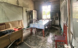 Công an Quảng Ngãi điều tra vụ cháy trường tiểu học, phó hiệu trưởng tử vong