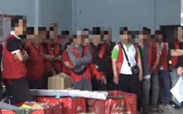 Công an kiểm tra đột xuất 77 nhân viên giao hàng