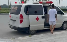 Vụ chở bệnh nhân 16km thu 9,5 triệu đồng: Công an xác minh xe cấp cứu bên ngoài gắn logo, còi hú bệnh viện