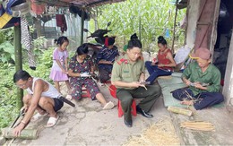 Điều kỳ diệu từ những đôi đũa tre trong "xóm chạy thận" của chàng Thượng sĩ Công an trẻ