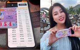 Số tiền thưởng nữ nghệ sĩ Việt nhận được khi cùng lúc trúng 160 tờ vé số ngày 3/9