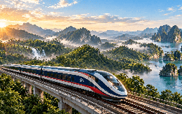 Việt Nam được chọn là 1 trong 3 điểm đến của tàu xuyên 3 quốc gia Châu Á: Hành trình kéo dài 14 ngày, dùng tàu điện EMU giống như ở Trung Quốc