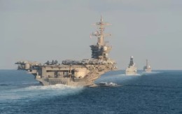 Tên lửa Iran khóa chặt các tàu sân bay Mỹ