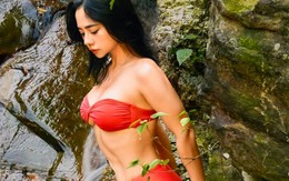Khoe ảnh tắm suối, hot gymer xinh đẹp "đốn tim" người xem với vóc dáng ấn tượng