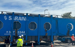 Phát hiện một thiết bị nặng 250 tấn được vận chuyển bằng đoàn xe hộ tống, di chuyển liên tục trong 5 ngày để hoàn thành nhiệm vụ đặc biệt