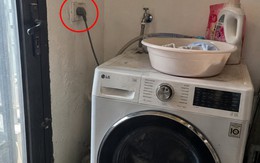 Lời khuyên cho những gia đình vẫn để máy giặt cắm điện 24/24