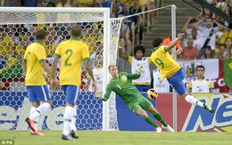 Rooney tỏa sáng, Anh hòa đẹp trước Brazil