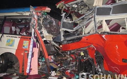Khánh Hòa: Hai xe khách đối đầu, 11 người thiệt mạng