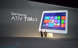 ATIV Tab 3 chính thức trình làng: Máy tính bảng Windows 8 siêu mỏng