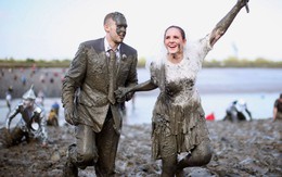Chùm ảnh: Cuộc chạy đua trên bùn qua sông Maldon