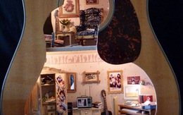 Thú vị với căn phòng đặc biệt được làm trong chiếc guitar