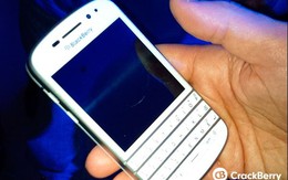 BlackBerry "bất cẩn" để lộ phiên bản BlackBerry Q10 trắng