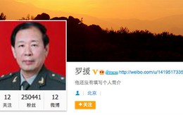 Tướng “diều hâu” Trung Quốc bị cư dân mạng “ném đá”