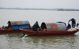 Cao thủ đệ nhất săn ‘chim ngói’… dưới sông Hồng